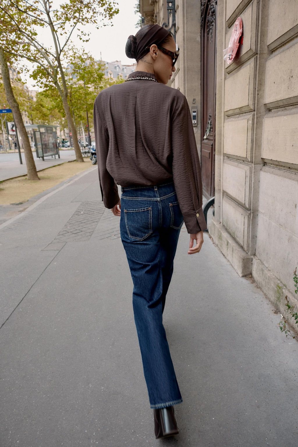 TEXTURED SHIRT WITH PIPING - Zara фото 4