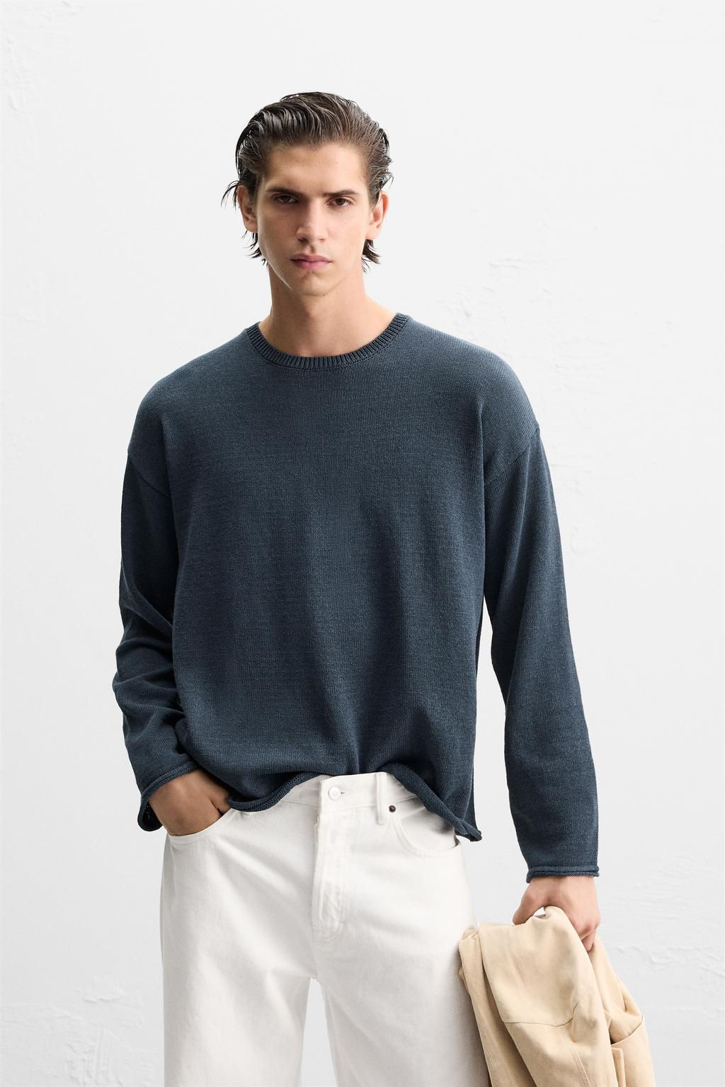 SWEATER WITH RAISED FINISH - Zara фото 2