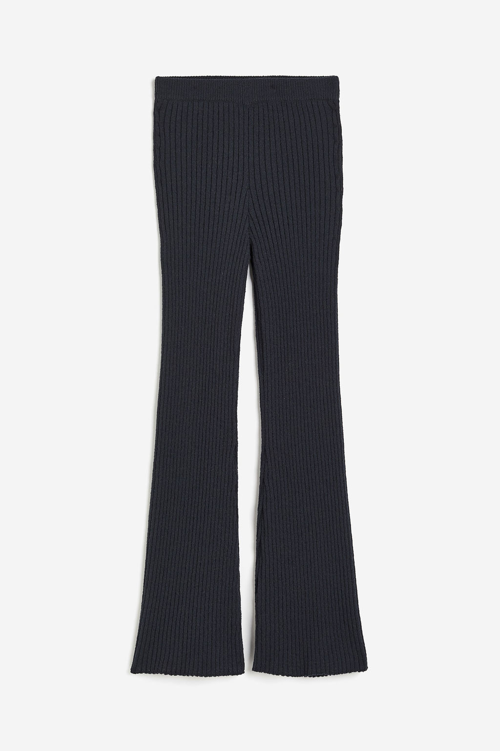 Pantalon acampanado en punto de canale - H&m фото 4