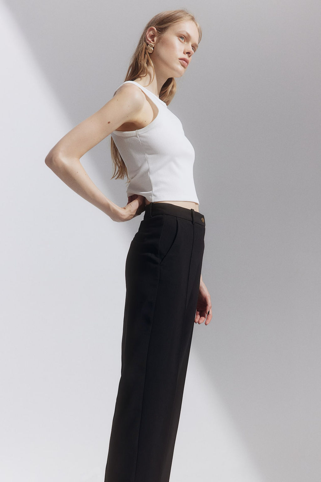 Pantalon sastre con perneras pitillo - H&m фото 6