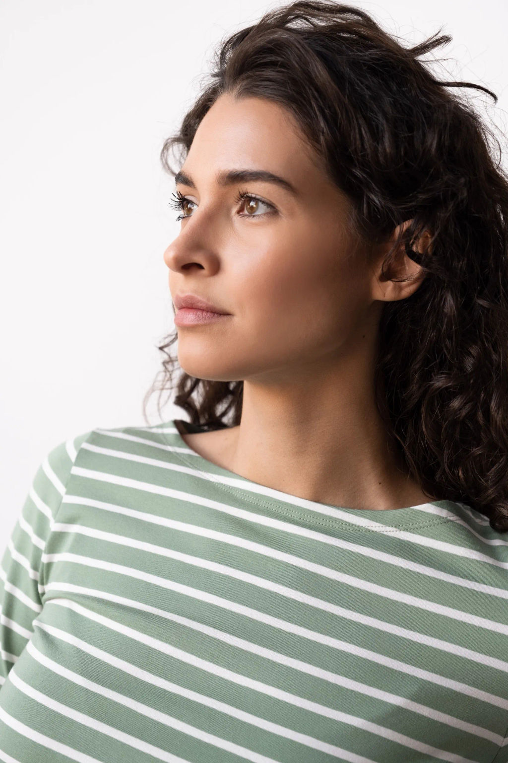 Лонгслив ДЖ 375п-6 Зеленый / экрю - T.C.T фото 6