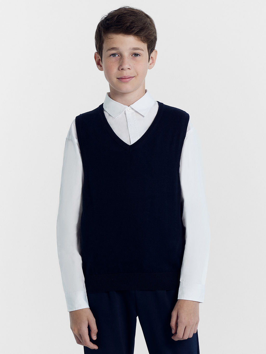 Жилет для мальчиков темно-синий - Mark formelle фото 2