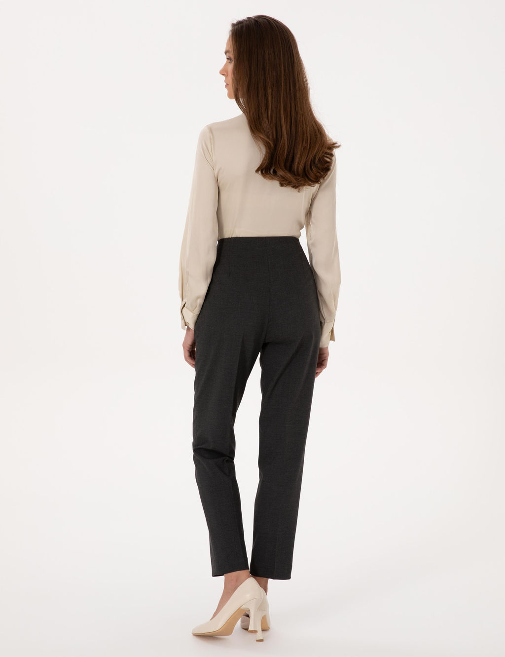 Antrasit Carrot Fit Kuma_ Pantolon - Pierre cardin фото 4