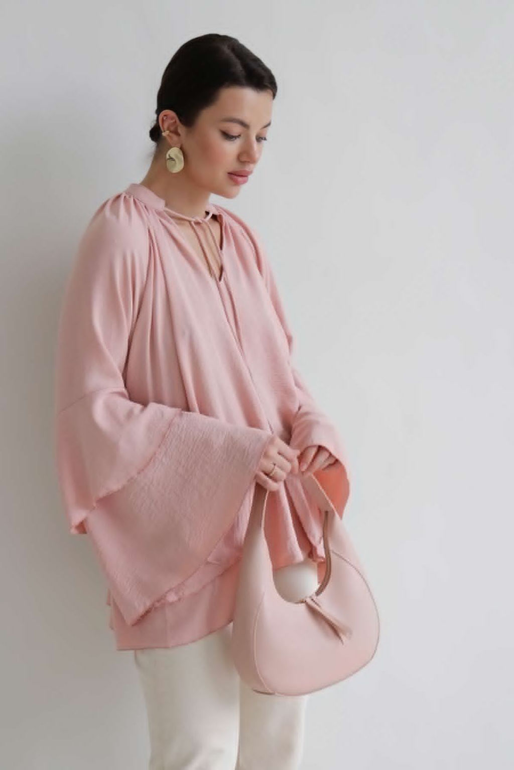 Martichelli Блуза пудровая  фото 8