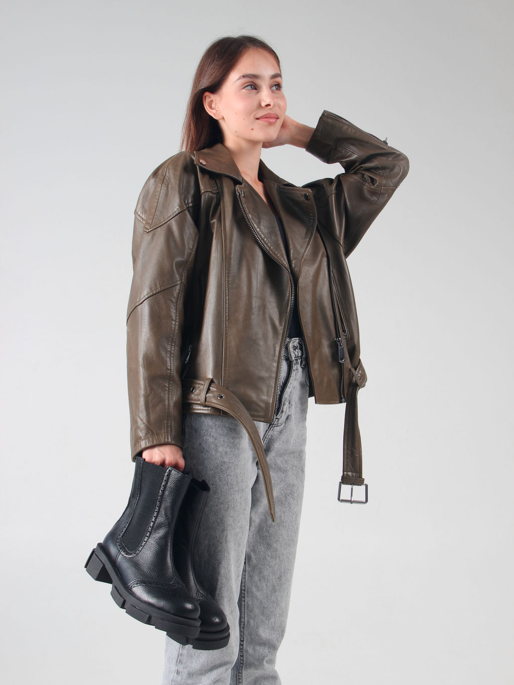 Челси 360.P.21074bl. Черный макс/Байка