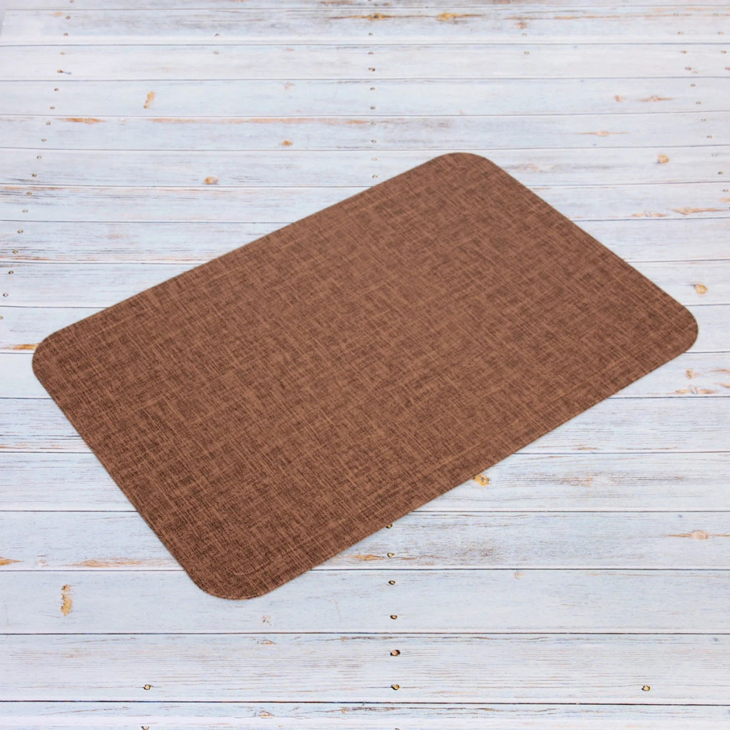 Цена за 3 шт. Салфетка плетеная 30*45см "Natural", горчичная