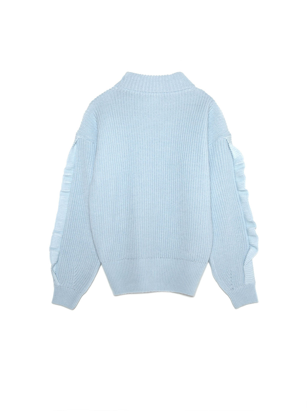 CONTE Oversizeсвитер из итальянской пряжи с мериносовой шерстью LDK 074 ice blue - Conte elegant фото 6