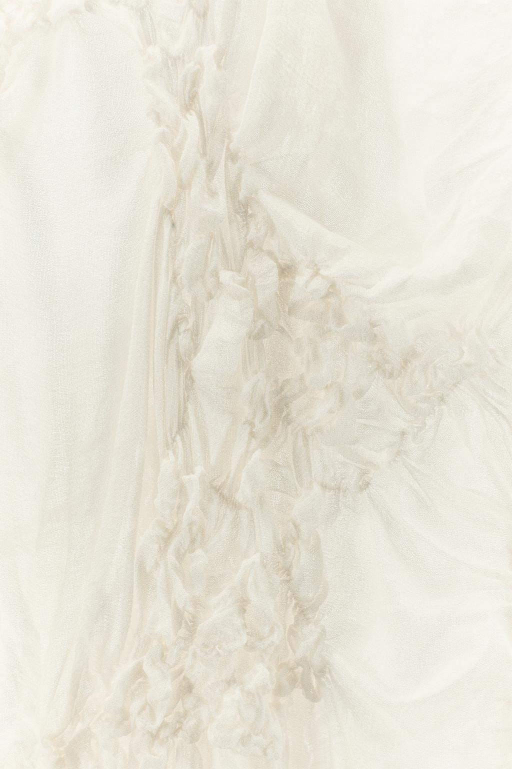 SEMI-SHEER TEXTURED DRESS - Zara фото 8