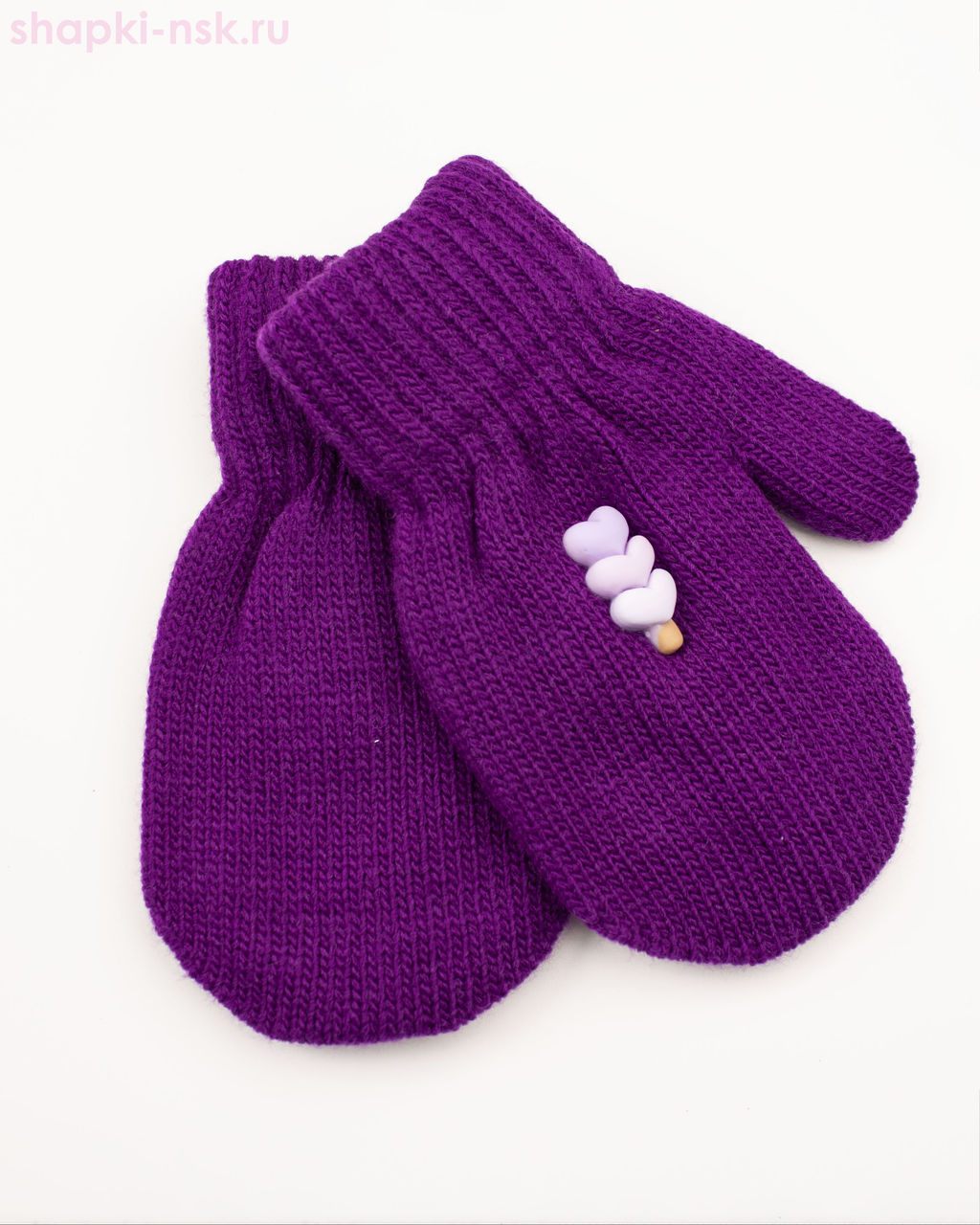 043-TMg Варежки для девочки (5-6 лет)