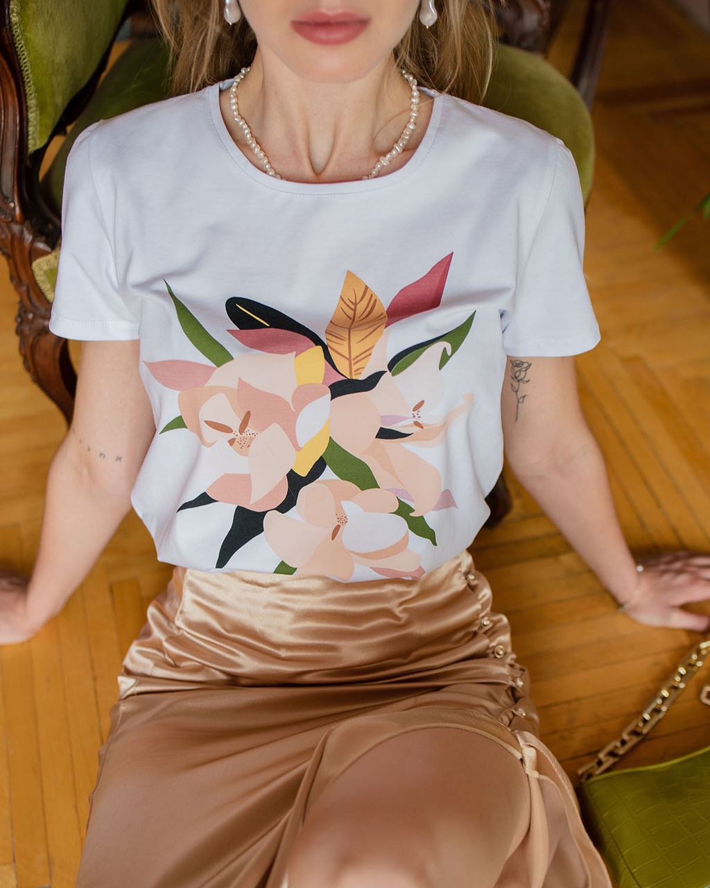 Футболка из хлопка FPP008 - Sahar art lab фото 11