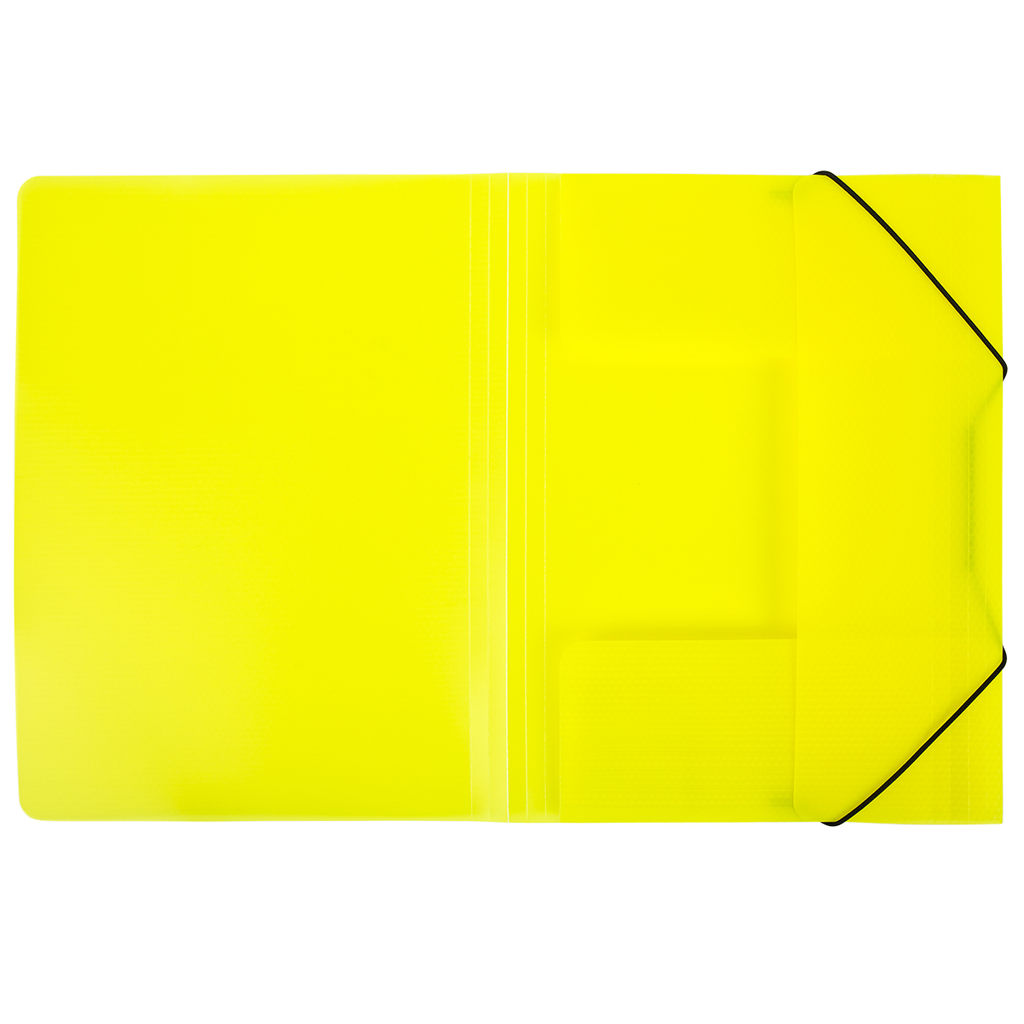 Expert Complete PRISMA NEON Папка на резинке A4 600 мкм 35 мм эффект 3D 5 шт. желтый EC210400009