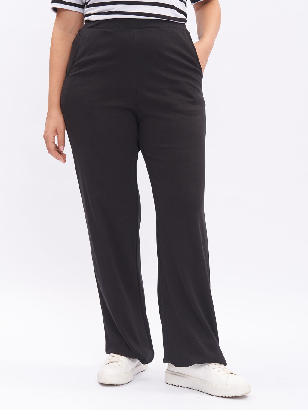 Брюки из трикотажа ZBB01902BLK01 - Артесса фото 2