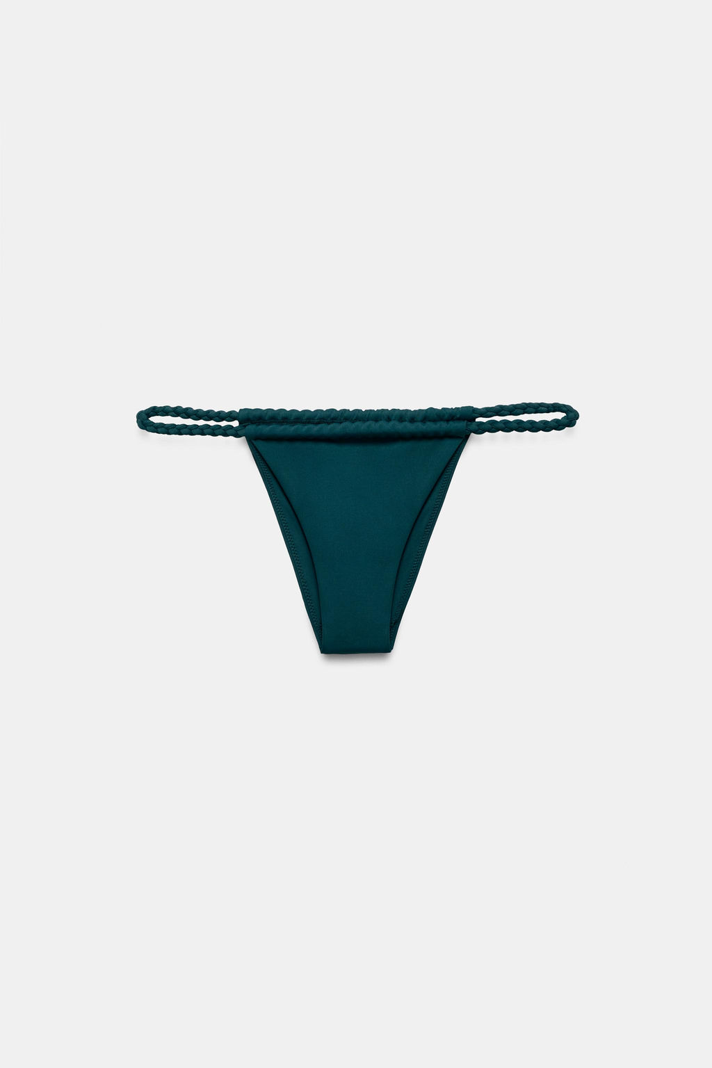 BRAGUITA BIKINI TRENZADO / Verde - Zara фото 4