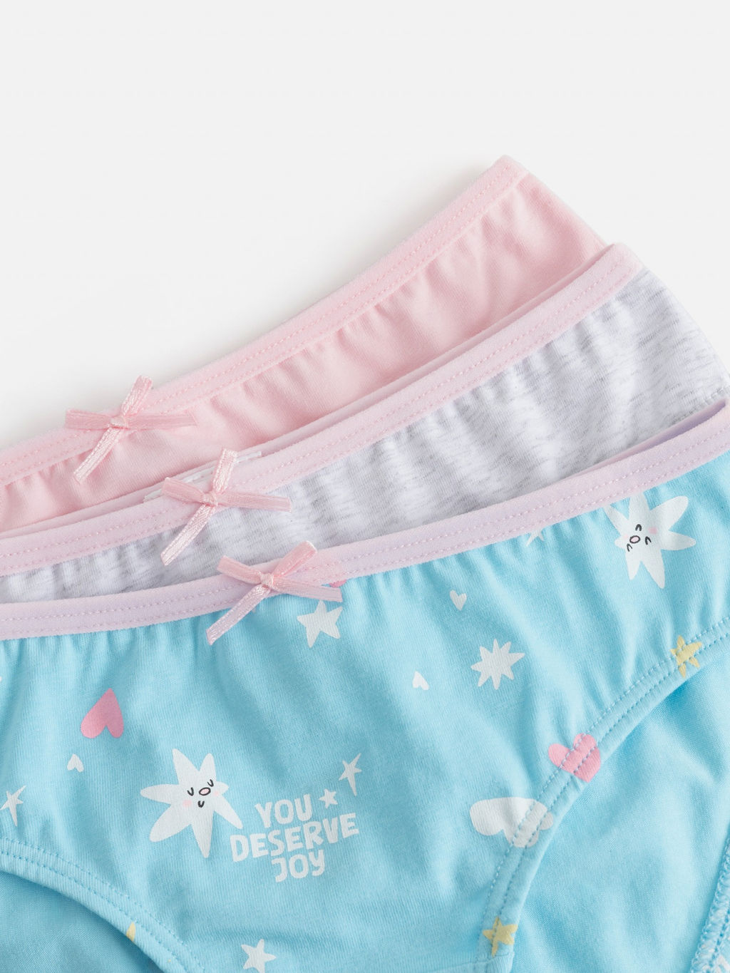 Трусы детские Acoola Dblnya хлопок с полиуретаном набор 3 шт в ассортименте фото 3