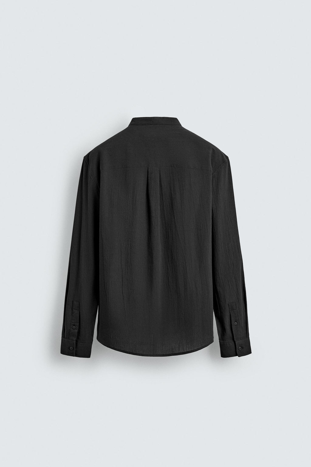 CAMISA EFECTO ARRUGADO / Carb?n - Zara фото 8
