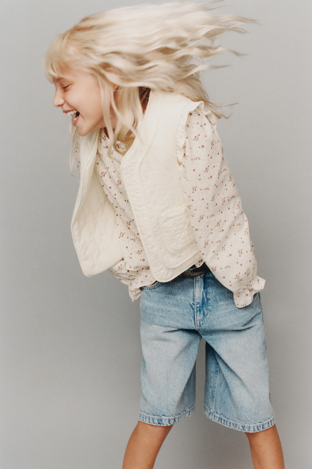 RUFFLED STRUCTURE WAISTCOAT - Zara фото 5