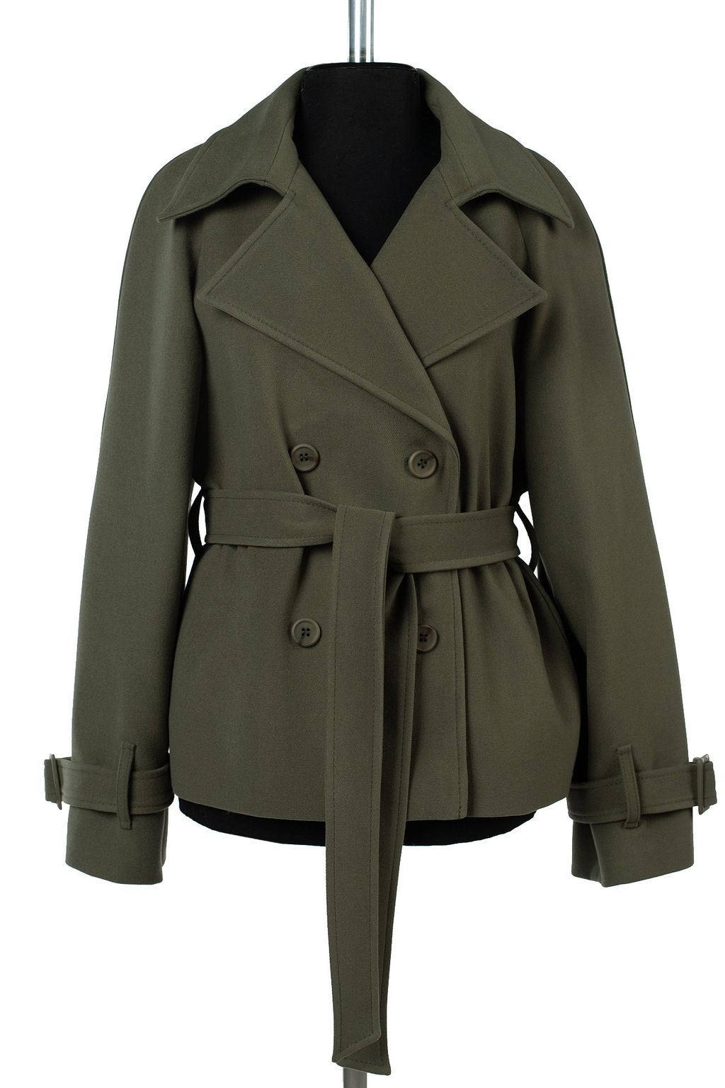 01-12135 Пальто женское демисезонное (пояс) - El podio фото 8