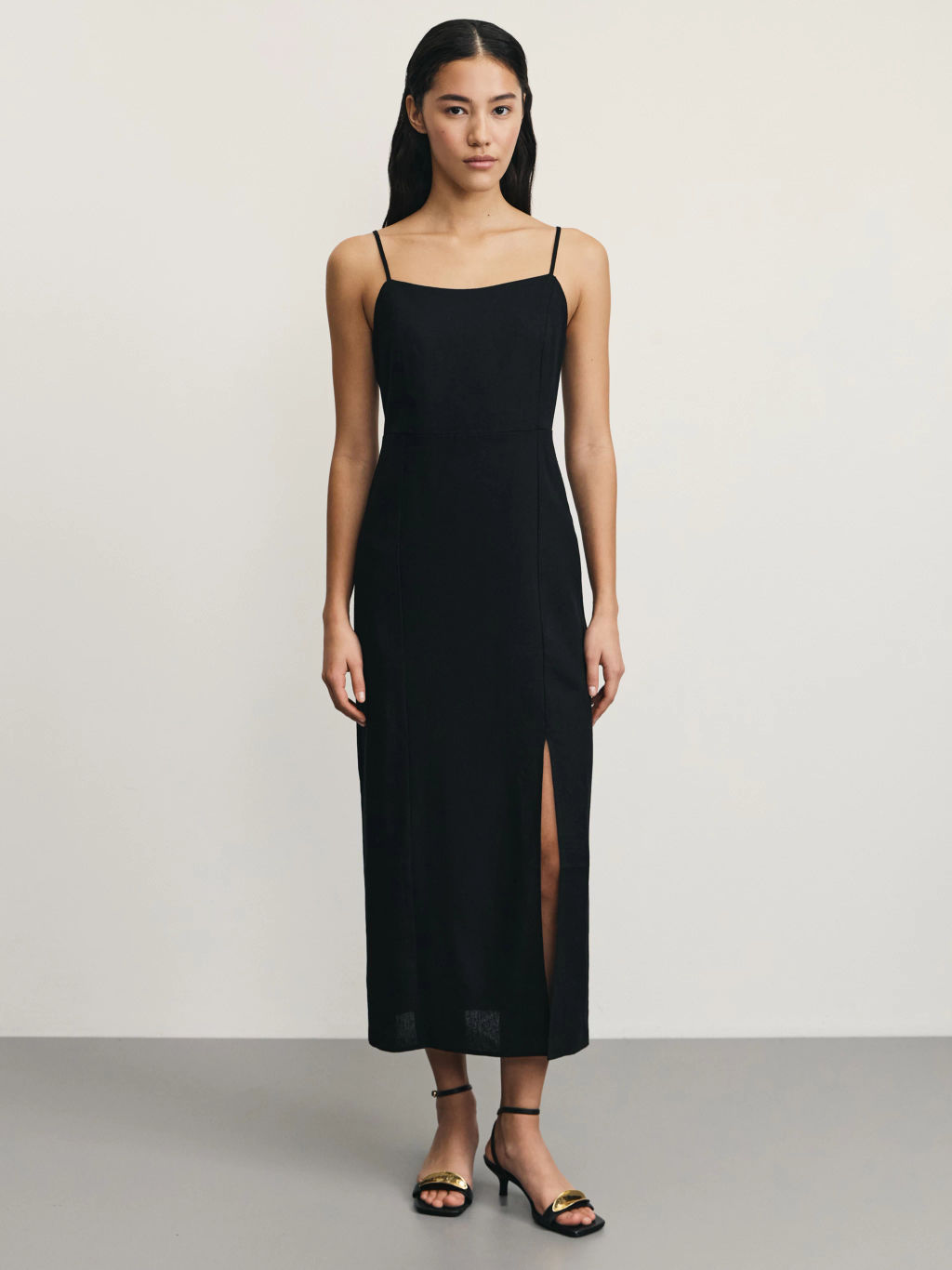 Сарафан миди изо льна / Zarina фото 3