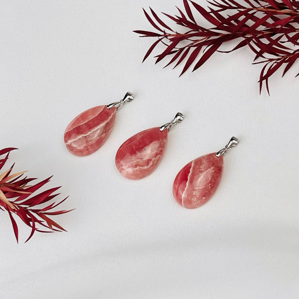 Кулон из Родохрозита