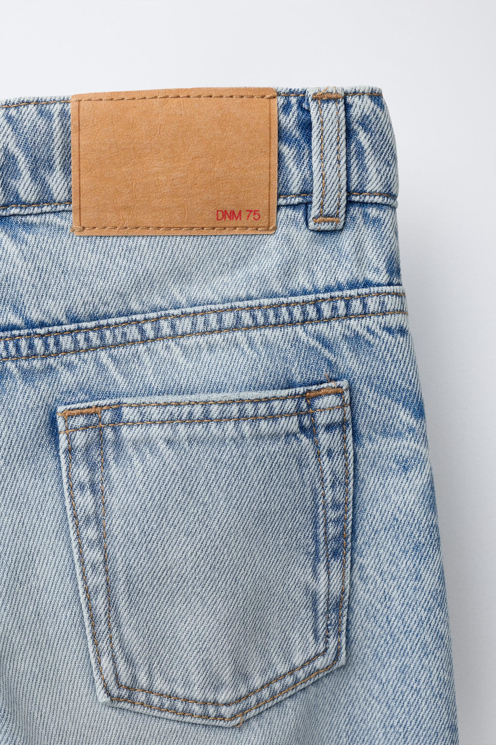 JEANS STRAIGHT ROTOS / Azul claro - Zara фото 4