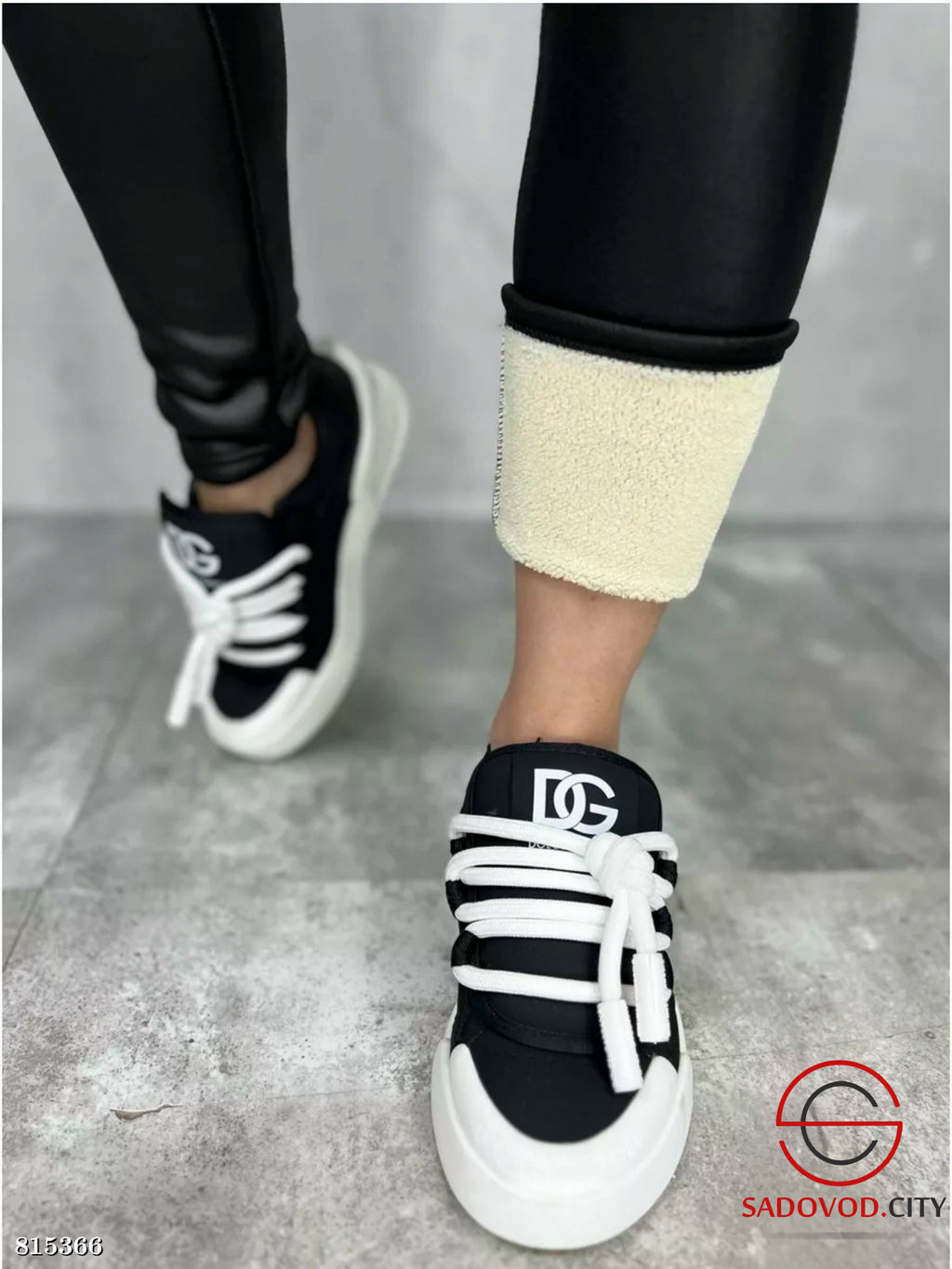 Лосины под кожу с мехом - Bruno фото 6