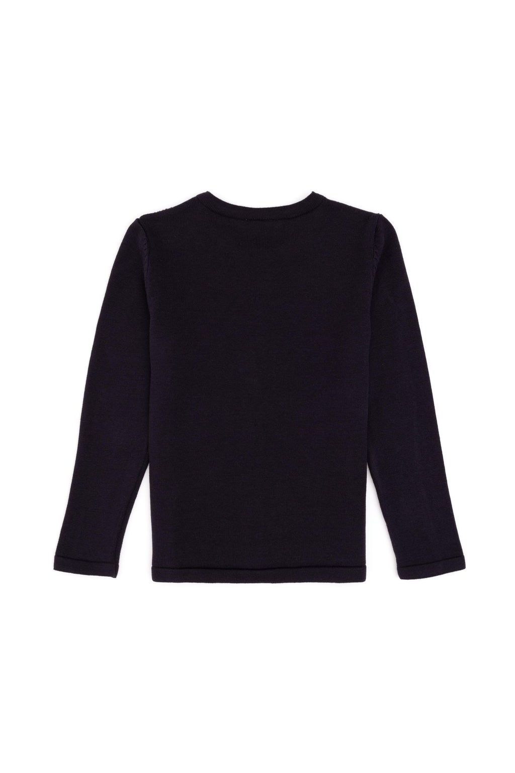 Темно-синий трикотажный кардиган для девочки Неожиданная скидка в корзине - U.s. polo assn фото 4