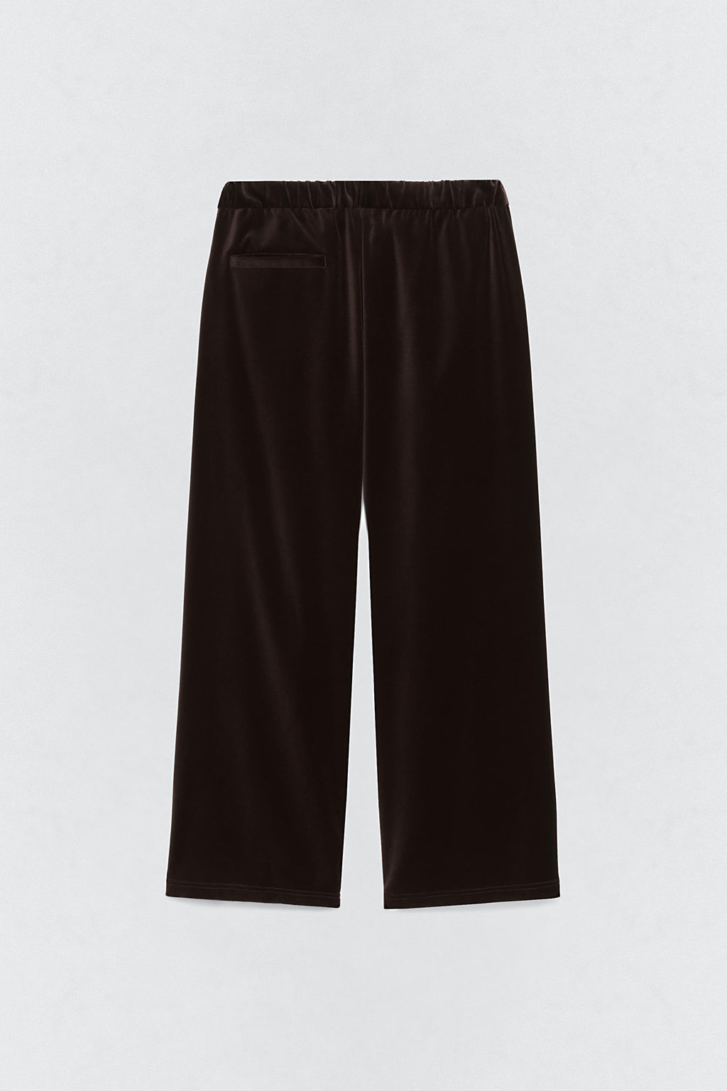 RELAXED FIT VELVET TROUSERS SOSHIOTSUKI X ZARA фото 5