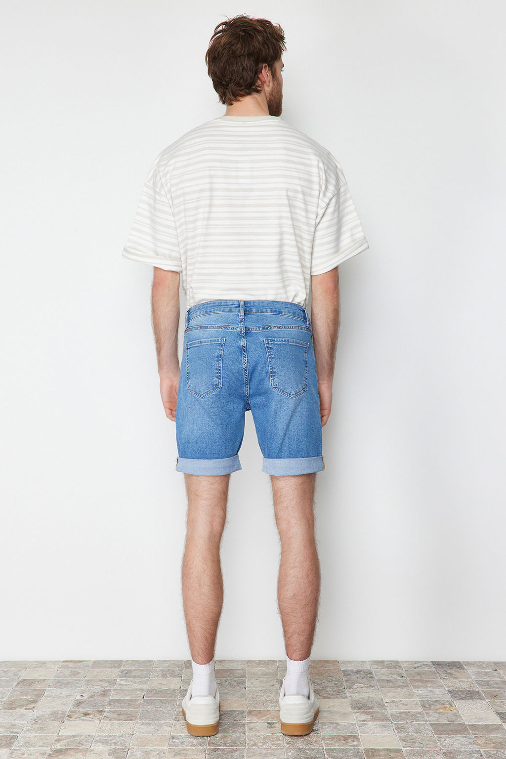 Mavi Skinny Fit Denim Kot Sort TMNSS21SR0486