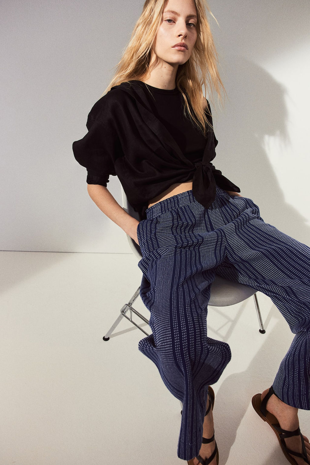 Pantalon paper bag - H&m фото 3