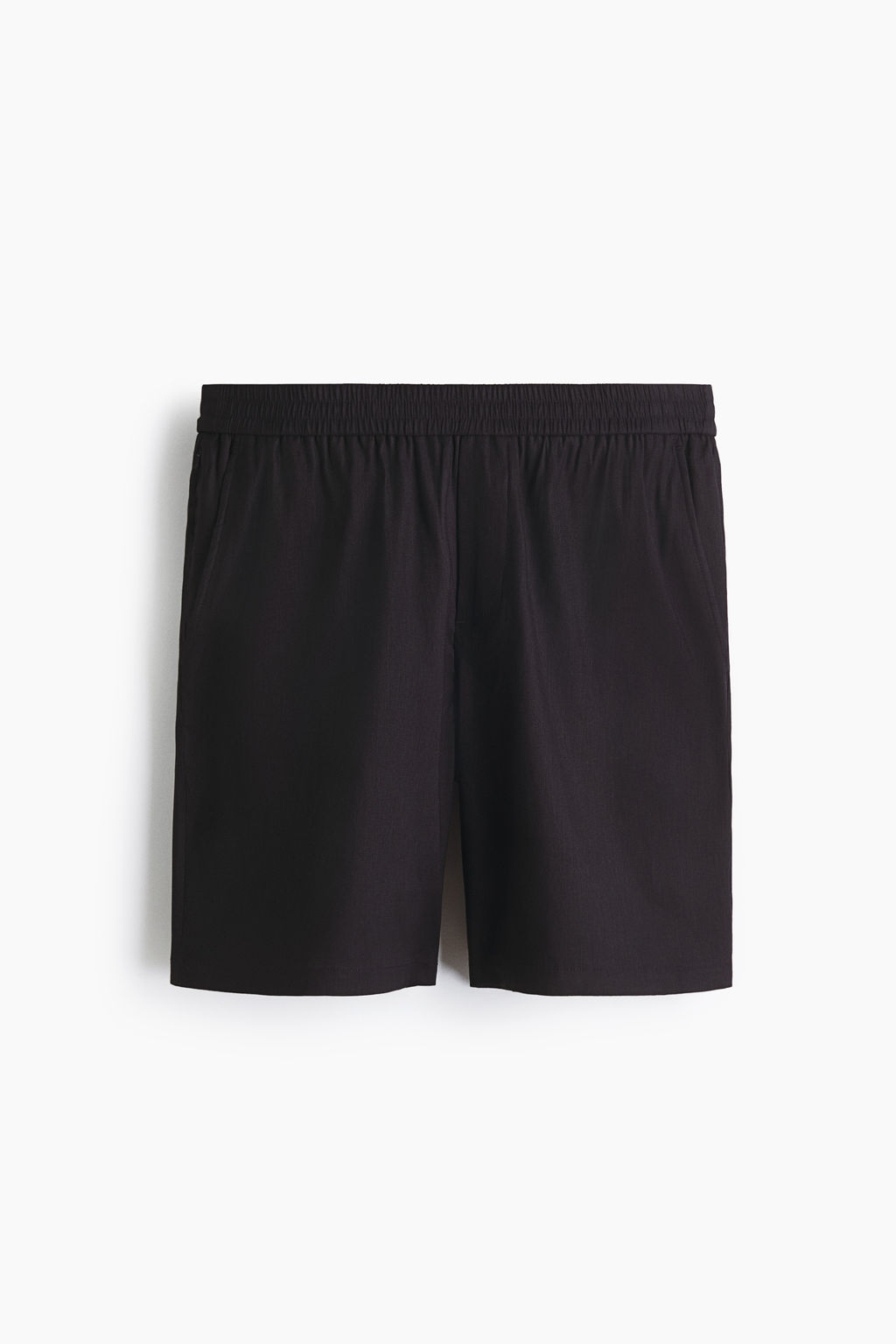 Shorts en mezcla de lino Easy Care Relaxed Fit - H&m фото 2