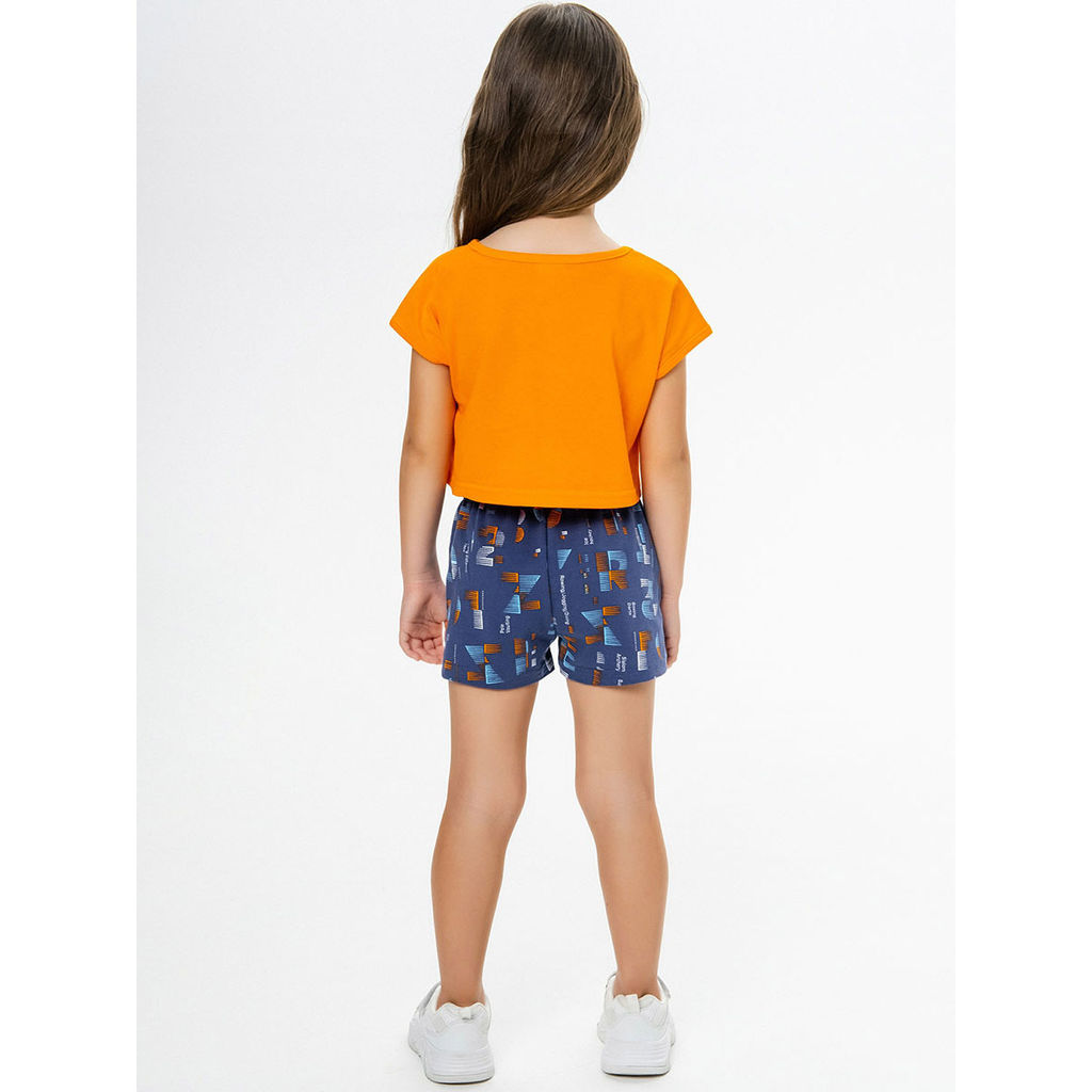 Комплект футболка кулирка, шорты кулирка с лайкрой 7038100102 - Youlala фото 11