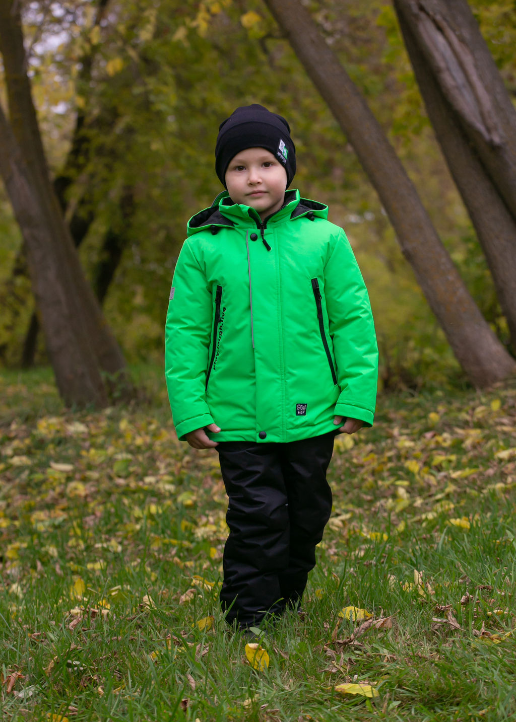 Комплект (куртка +брюки обл. на флисе со съемными бретелями), дошкольн.1 сл. ткань:мембрана, подкл.курт.: х/б. Брюки -флис