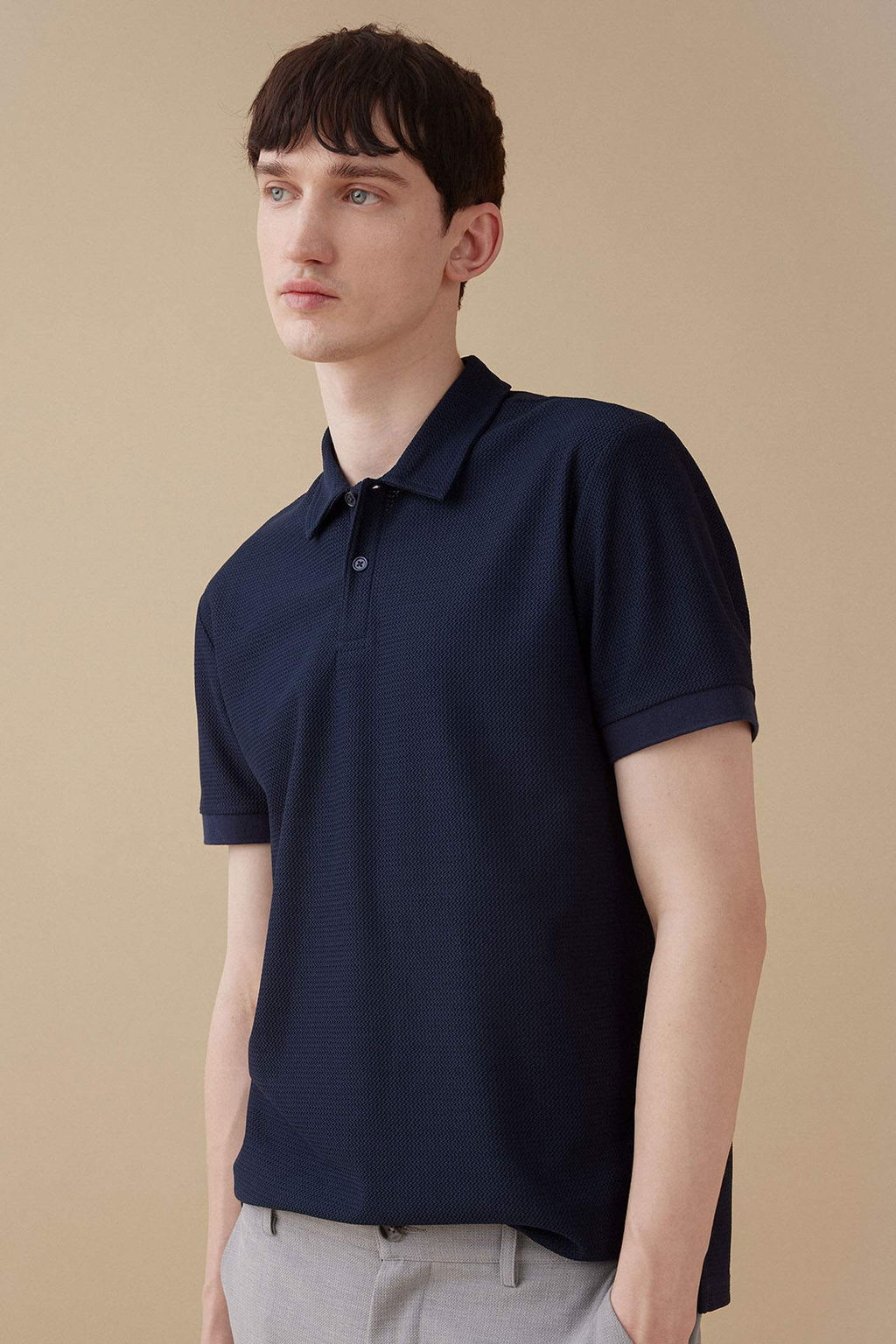 Modern Fit Basic Duz K?sa Kollu Polo Tisort - Defacto фото 10
