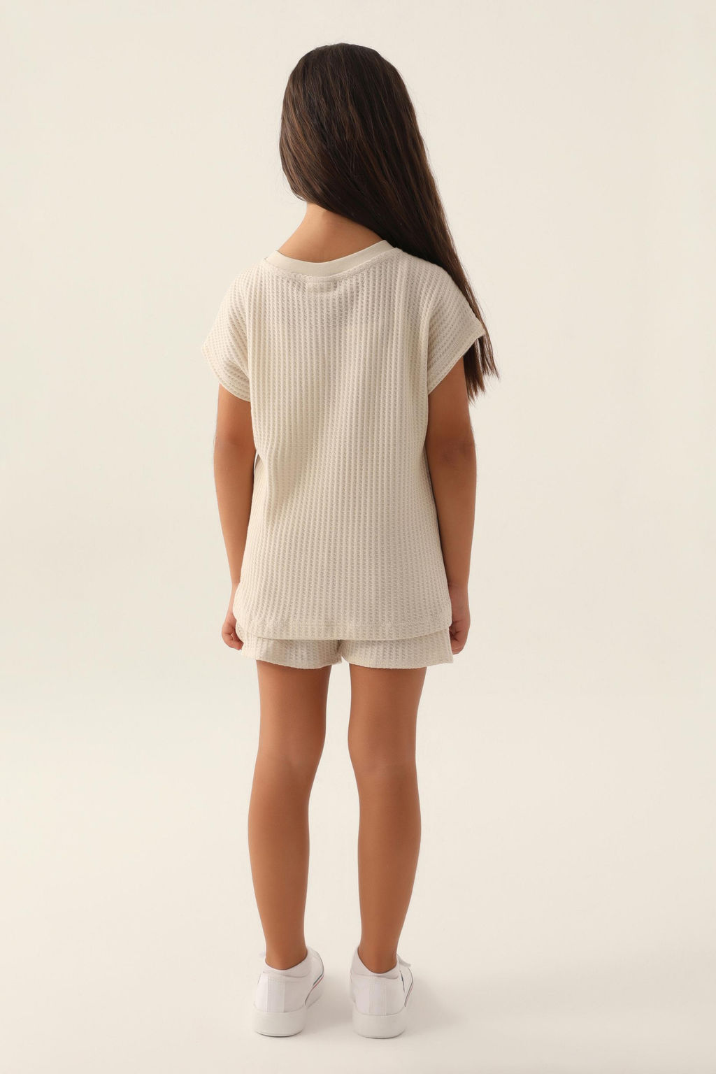 K_z _ocuk Bej Pijama Tak_m_ Sepette S_rpriz _ndirim - U.s. polo assn фото 4