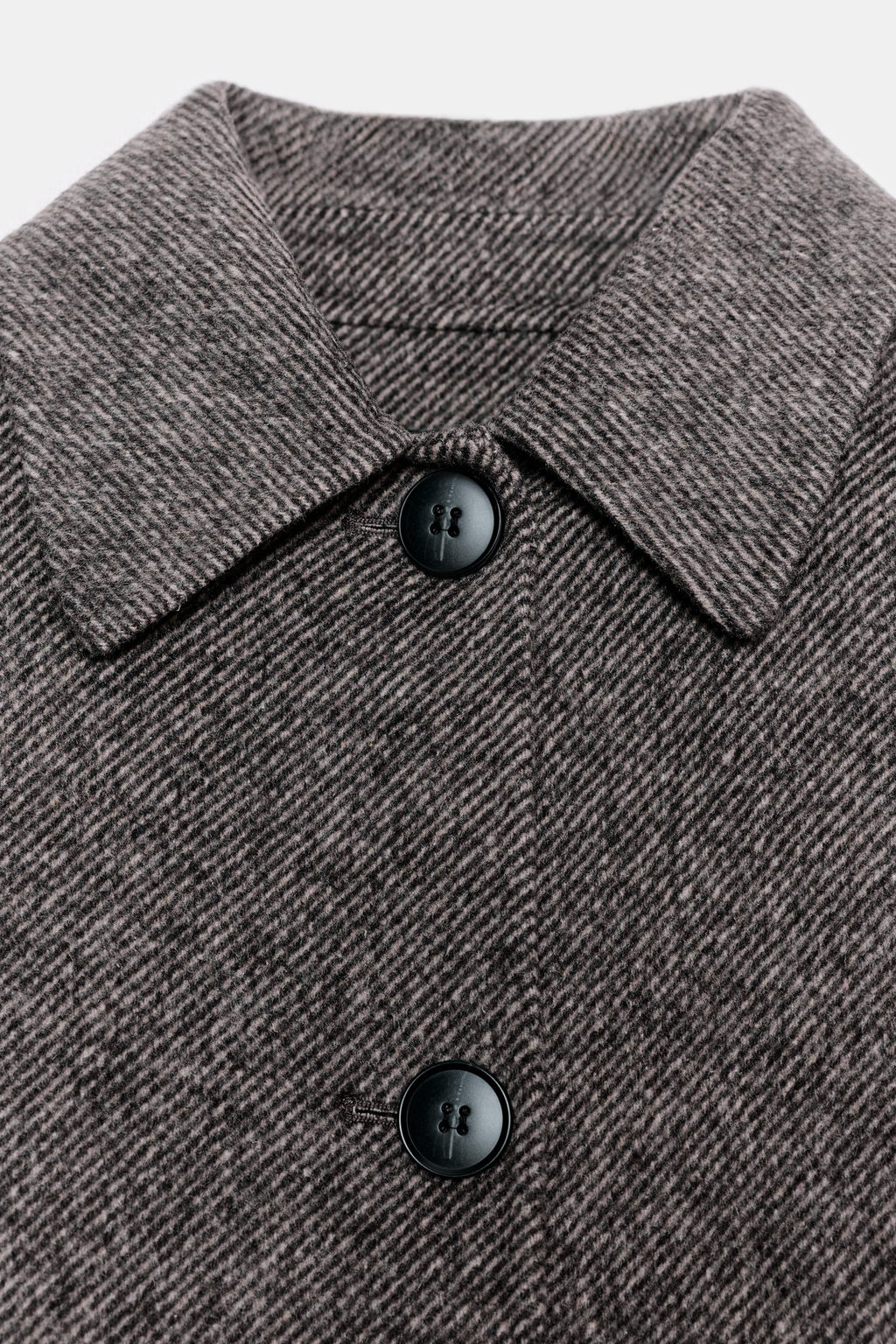 HERRINGBONE SHORT COAT - Zara фото 8