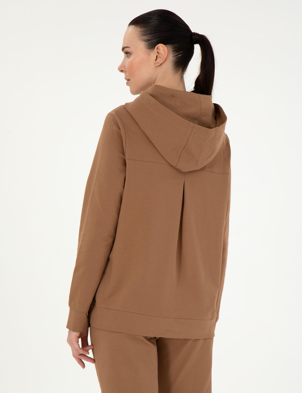Coconut Oversize Kap__onlu Sweatshirt