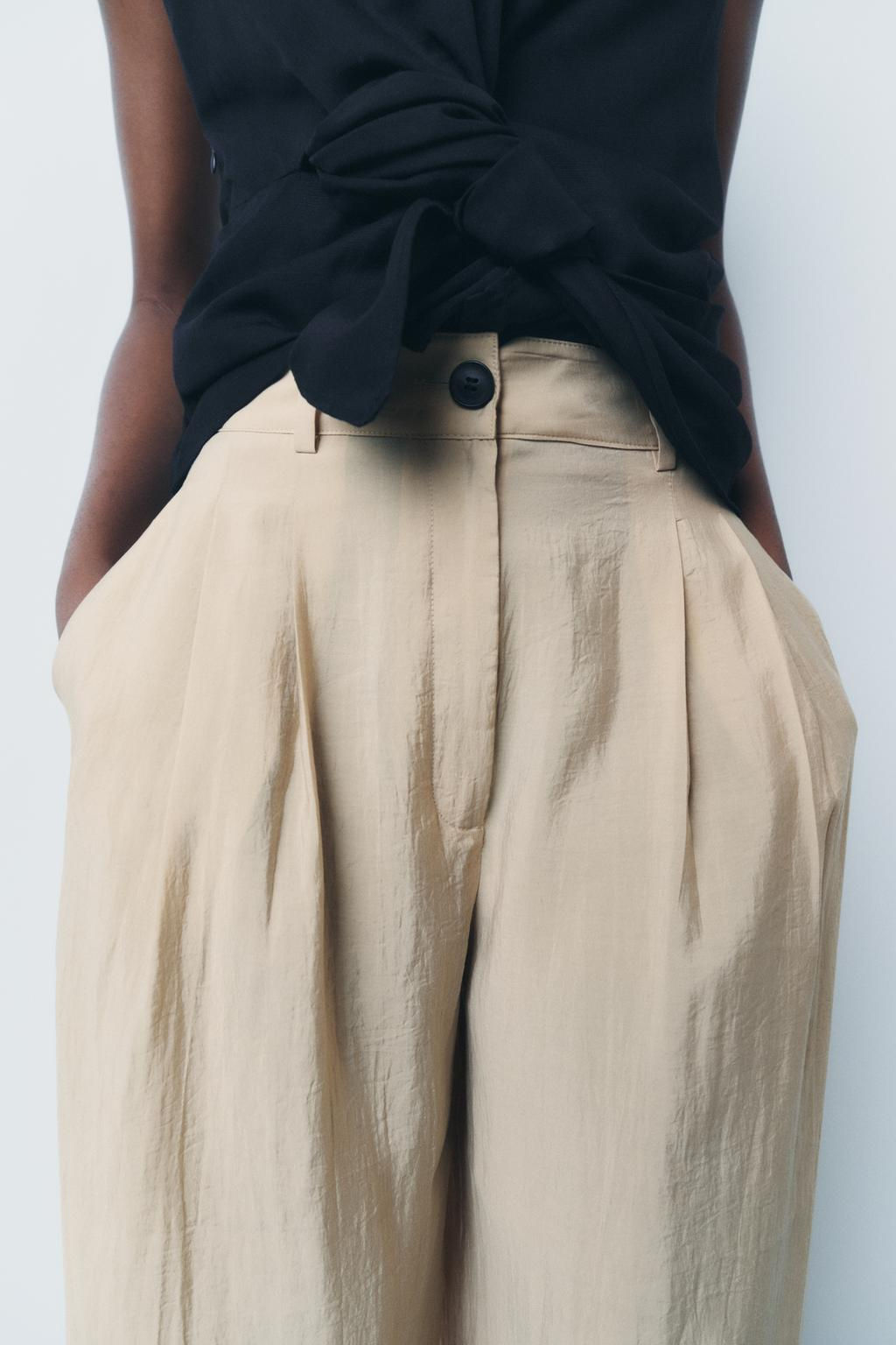 ZW COLLECTION DARTED TROUSERS - Zara фото 26