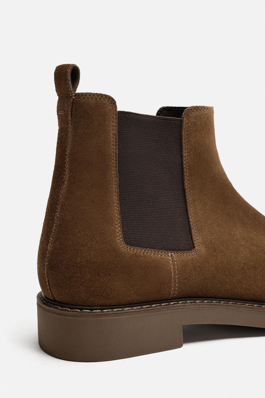 LEATHER CHELSEA BOOTS - Zara фото 3