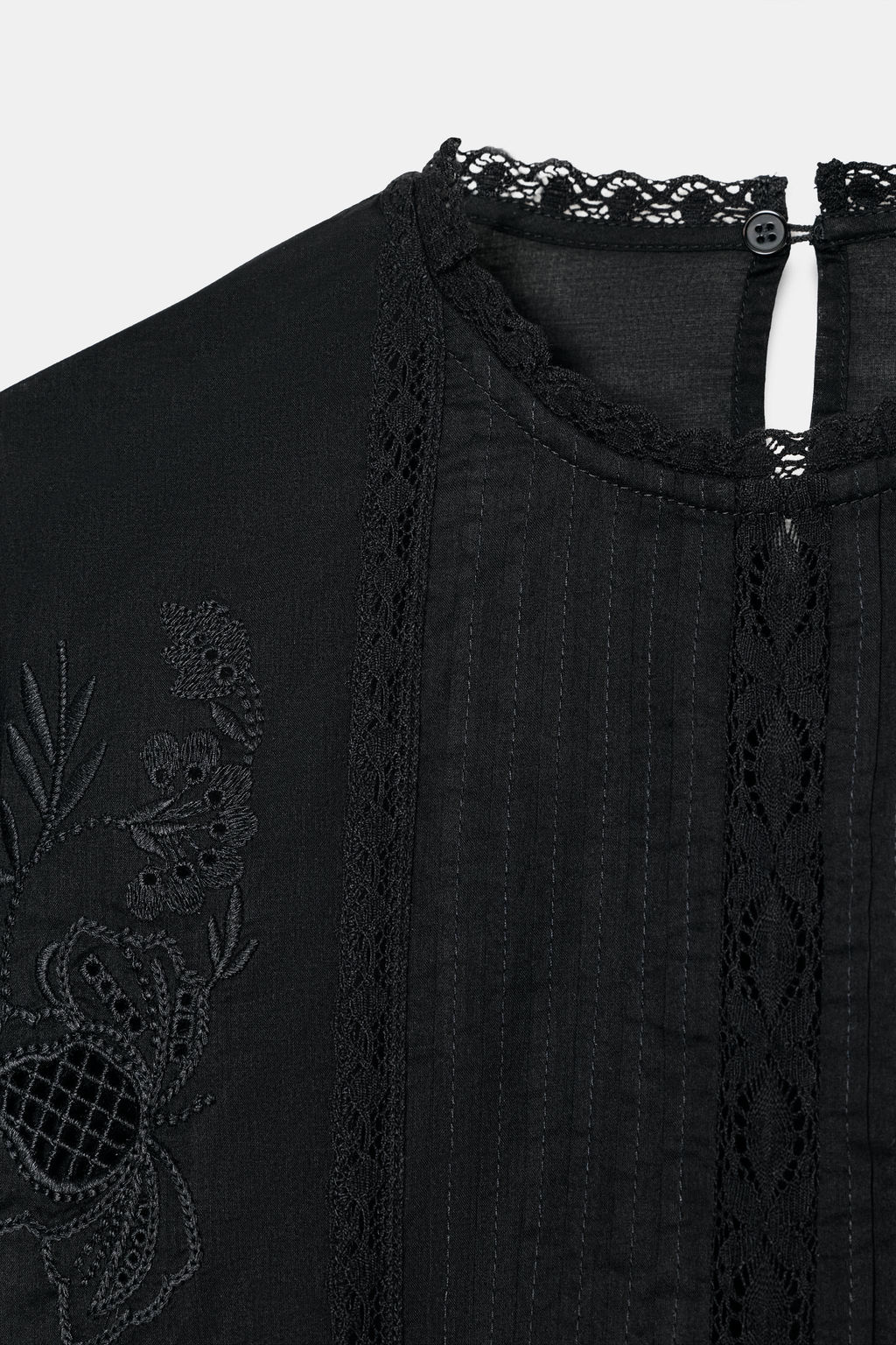 ZW COLLECTION EMBROIDERED SHIRT - Zara фото 6