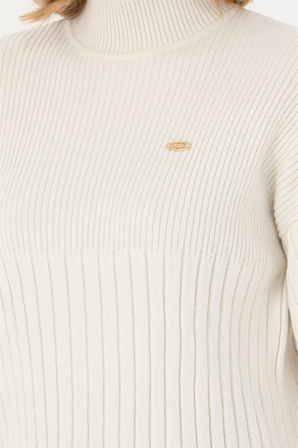 Женский кремовый свитер - U.s. polo assn фото 7