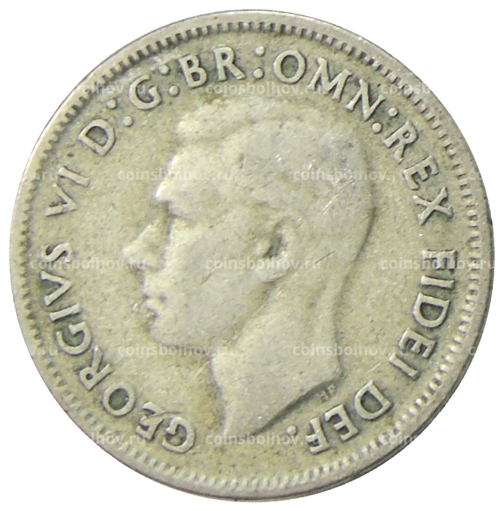 1 шиллинг 1952 года Австралия