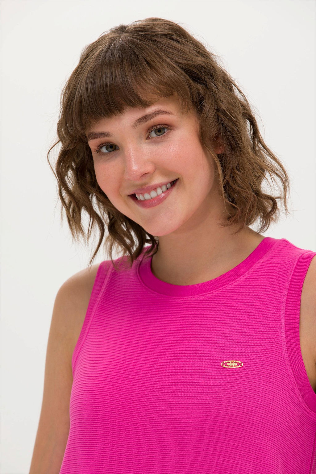 Женское трикотажное платье цвета фуксии Неожиданная скидка в корзине - U.s. polo assn фото 2