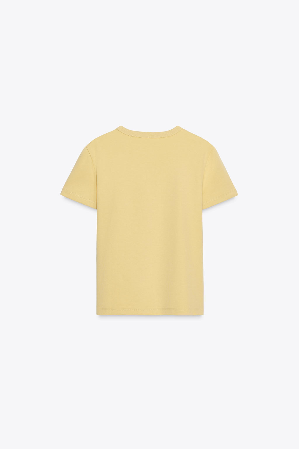SHORT SLEEVE INTERLOCK T-SHIRT - Zara фото 4
