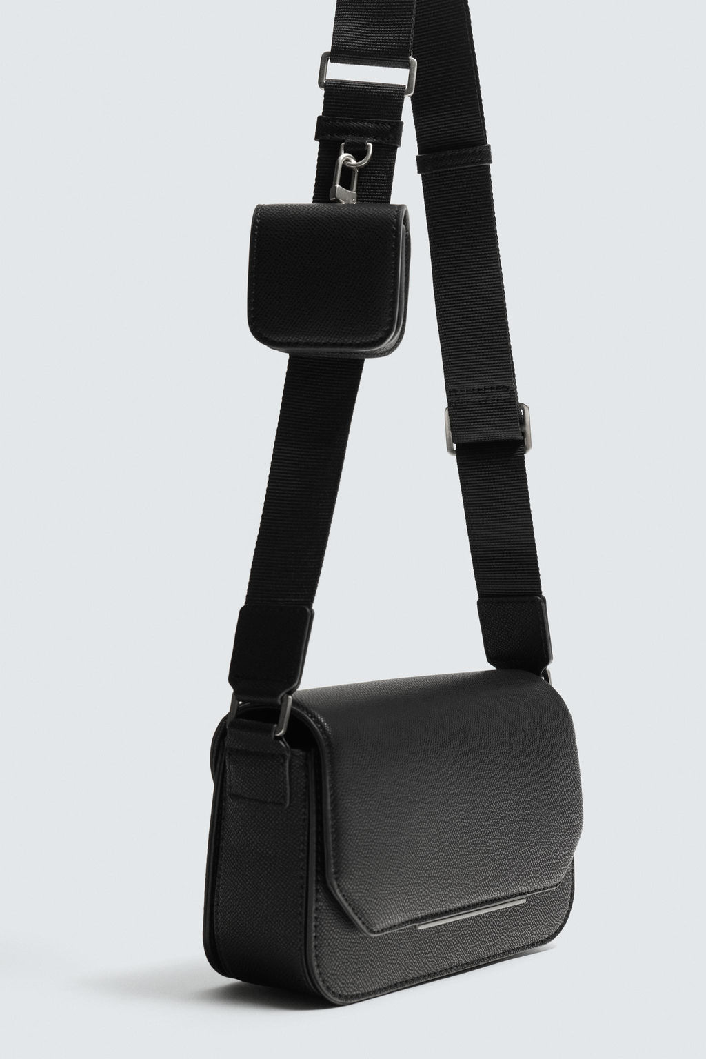 TEXTURED CROSSBODY BAG - Zara фото 11