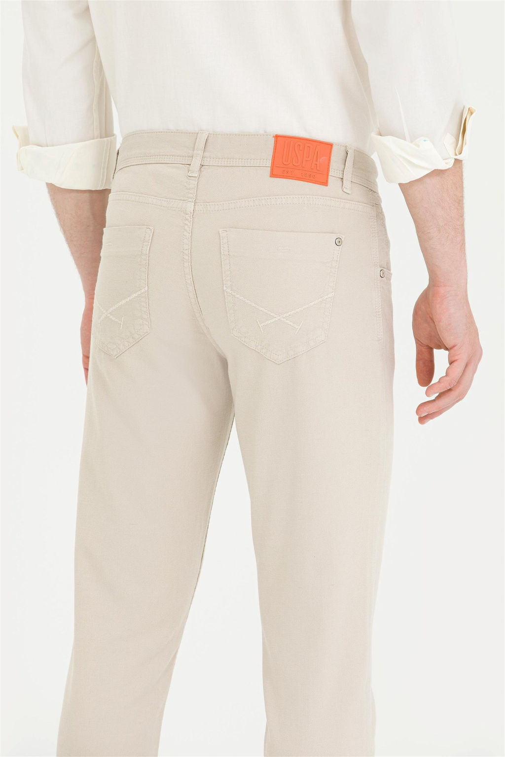 Мужские брюки из парусины с каменным узором Неожиданная скидка в корзине - U.s. polo assn фото 7