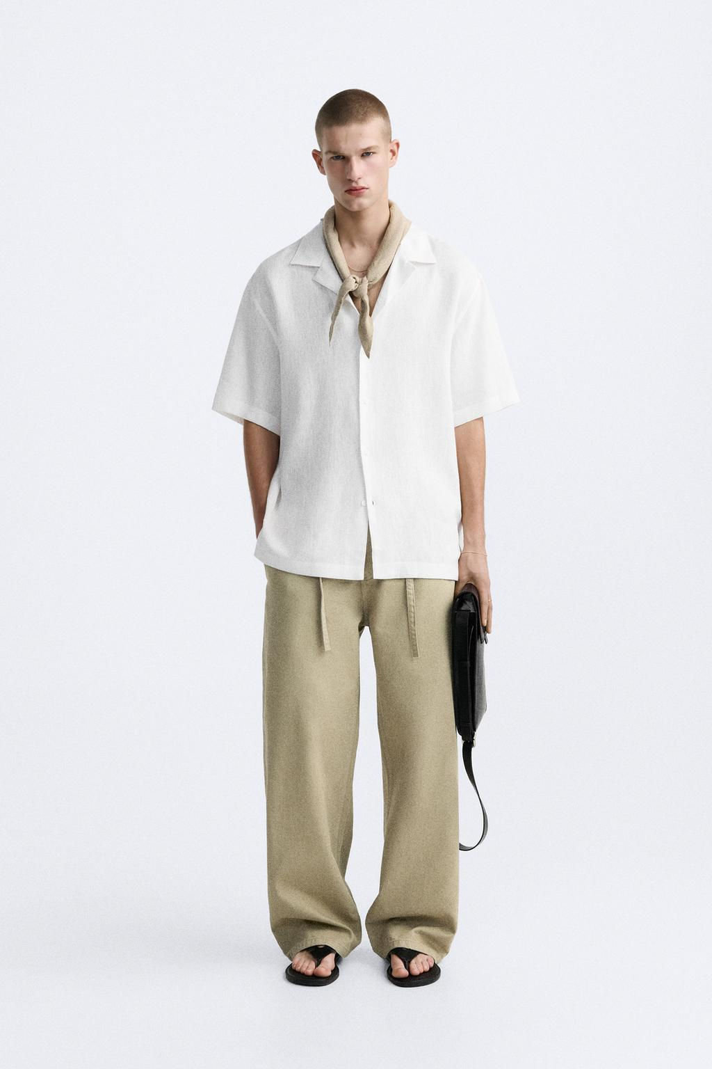 ZARA %100 KETEN G?MLEK  фото 23