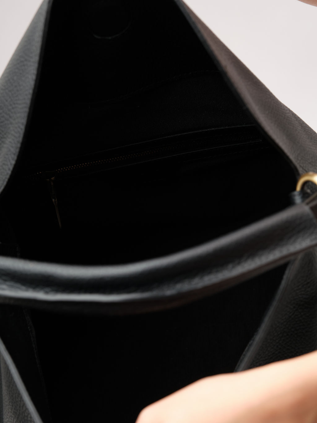 Кожаная сумка Andrea DBR 31374 черный фото 15
