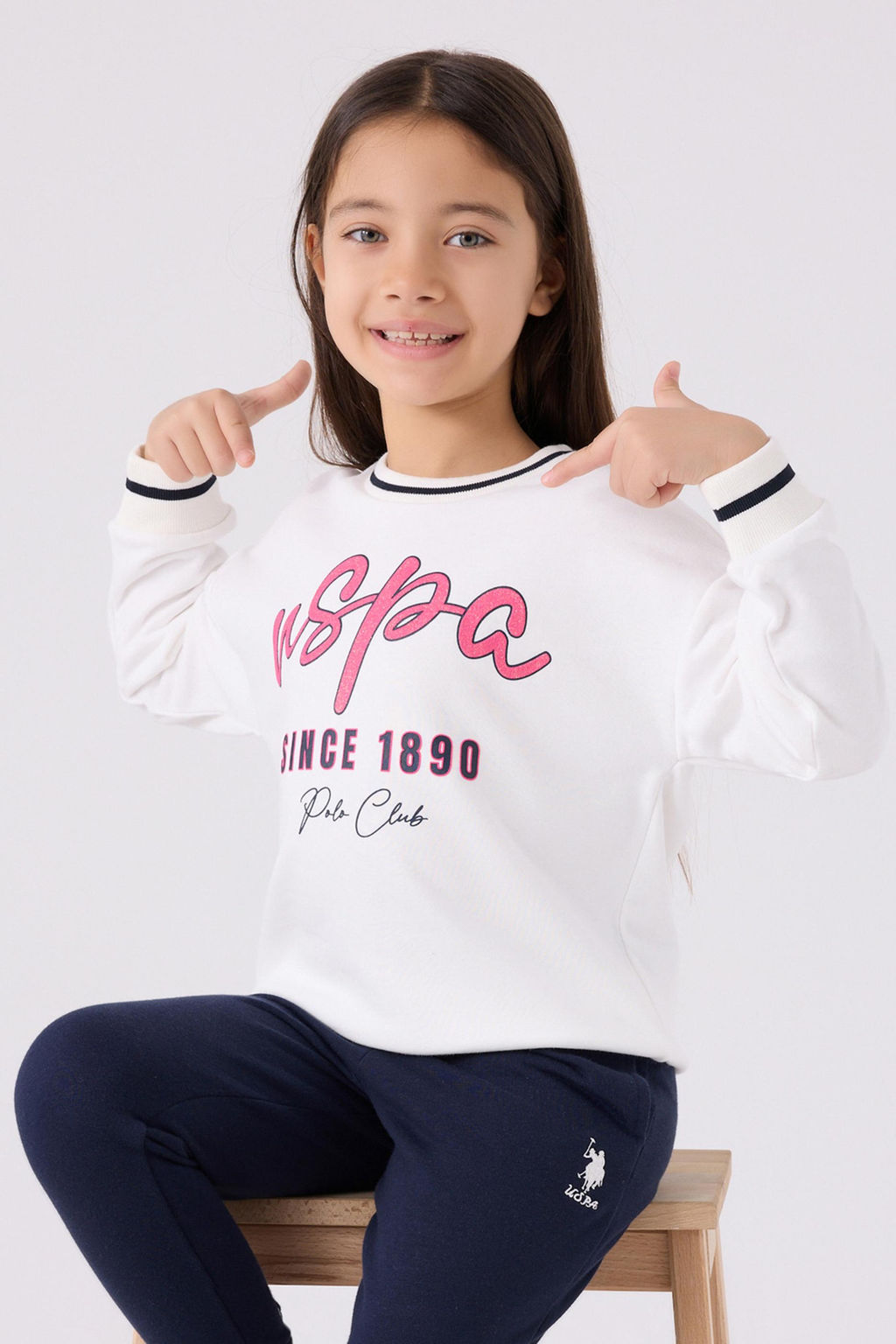 Девушка бежевая пижама Неожиданная скидка в корзине - U.s. polo assn фото 2