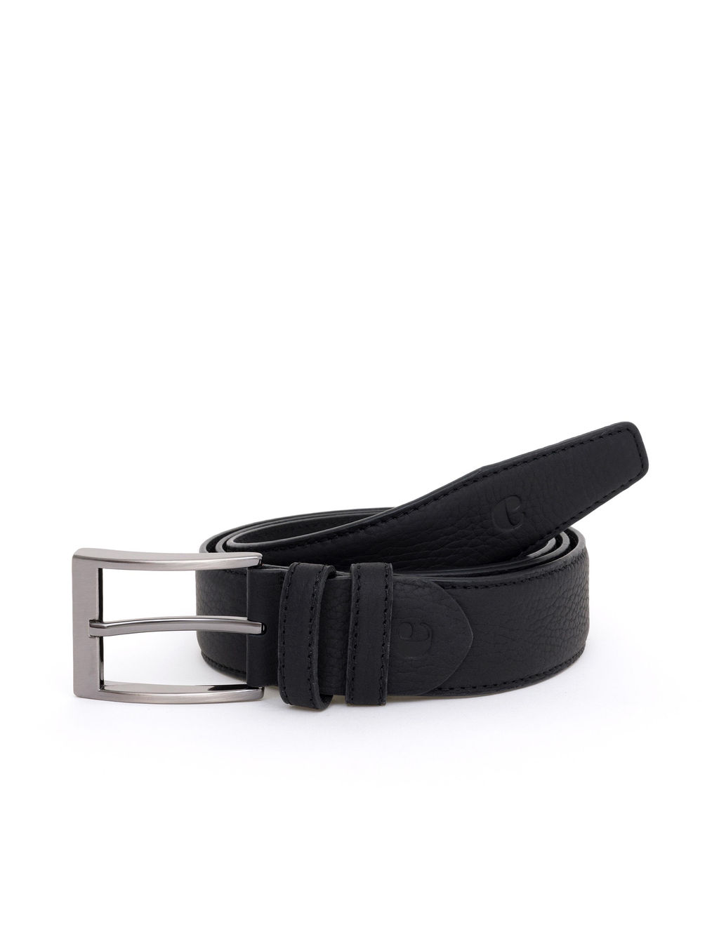 Черный классический ремень