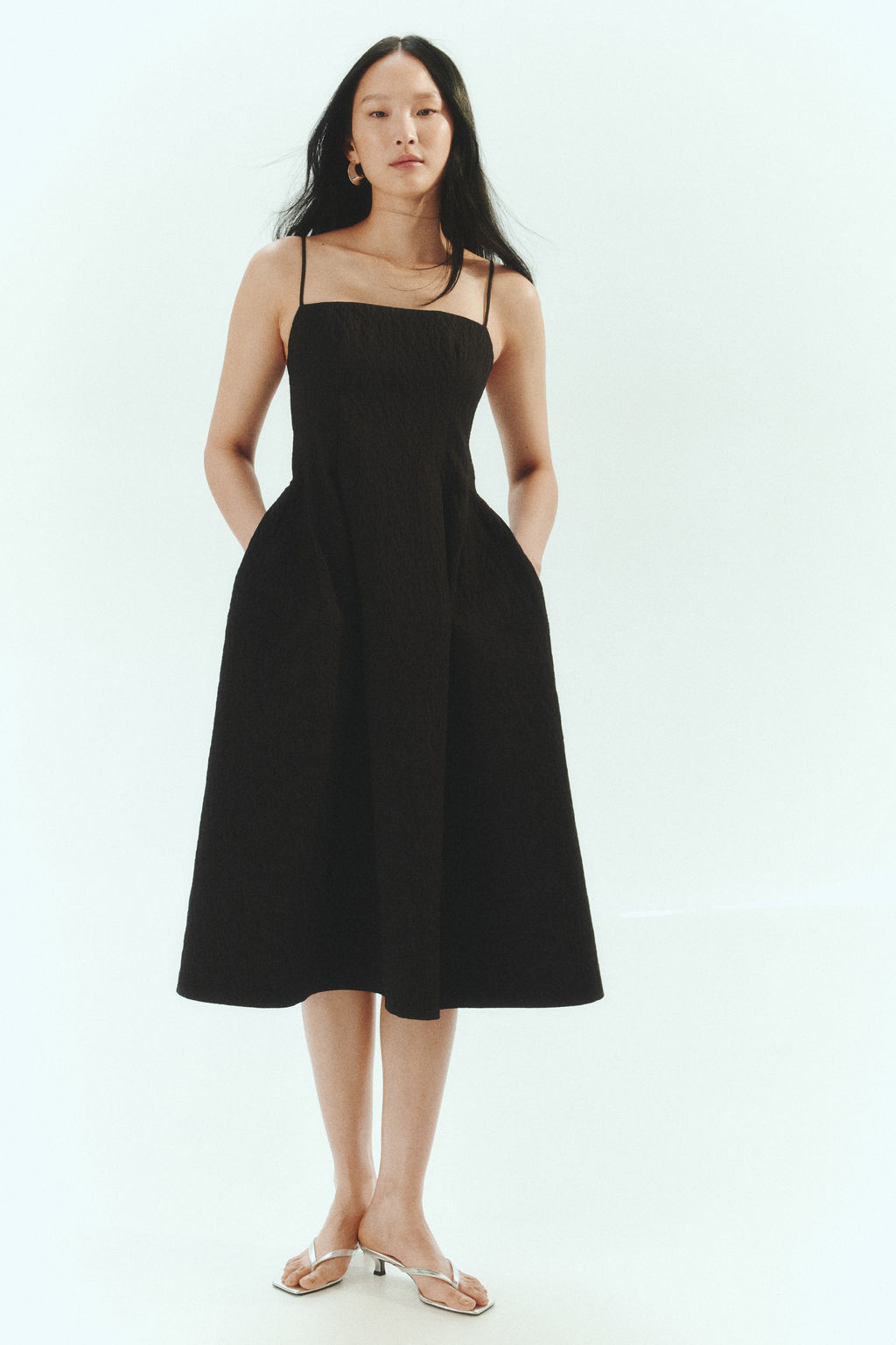 Vestido en tejido jacquard - H&m фото 5